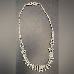 Vintage Kramer of New York Rhinestone Necklace
